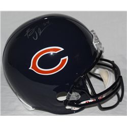 Brian Urlacher Signed Bears Full-Size Helmet (Mounted Memories)