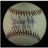 Image 1 : Sparky Lyle Signed OML Baseball: Inscribed "1977 CY" (AR COA)
