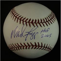 Wade Boggs Signed OML Baseball: Inscribed "HOF 2005" (AR COA)