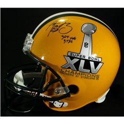 Aaron Rodgers Signed Packers Full-Size Helmet: 3 Inscriptions (Steiner COA)
