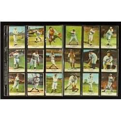 Lot of (27) Different 1961 Golden Press Baseball Cards With Joe DiMaggio & Lou Gehrig