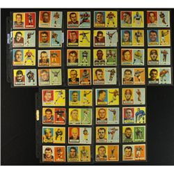Lot of (40) Different 1957 Topps Football Cards