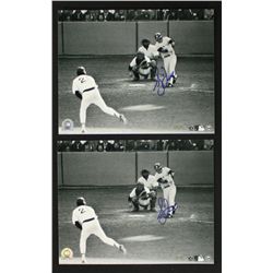 Lot of (2) Bucky Dent Yankees 8x10 Photos (MLB & Steiner COA)