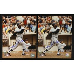 Lot of (2) Willie McCovey Giants 8x10 Photos (AR & MAB COA)