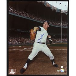 Whitey Ford Signed Yankees 16x20 Photo (Tracercode COA & AR COA)