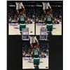 Image 2 : Lot of (3) Signed Robert Parish Celtics 8x10 Photos (Tracercode)