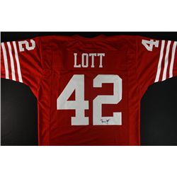 Ronnie Lott Signed 49ers Jersey (JSA COA)