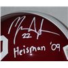 Image 2 : Mark Ingram Signed Alabama Full-Size Helmet: Inscribed "Heisman '09" (Ingram Hologram)