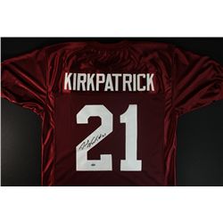 Dre Kirkpatrick Signed Alabama Jersey (Kirkpatrick Hologram)