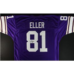 Carl Eller Signed Vikings Jersey: Inscribed "HOF 04" (JSA COA)