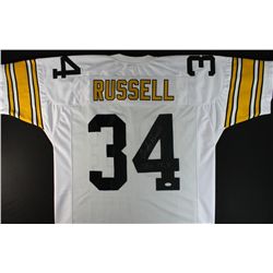 Andy Russell Signed Steelers Jersey: Inscribed "SB IX, X" (JSA COA)