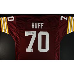 Sam Huff Signed Redskins Jersey: Inscribed "HOF 1982" (AAA COA)