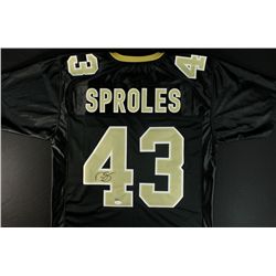 Darren Sproles Signed Saints Jersey (Sproles Hologram & JSA COA)