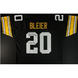Rocky Bleier Signed Steelers Jersey: Inscribed "4X SB Champs" (JSA COA)