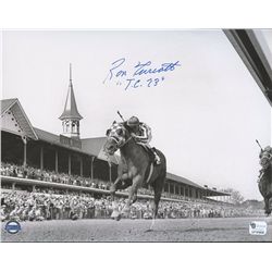 Ron Turcotte Signed 8x10 Photo: Inscribed "TC 73" (GA COA)