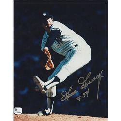 Goose Goosage Signed Yankees 8x10 Photo (GA COA)
