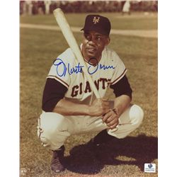 Monte Irvin Signed Giants 8x10 Photo (GA COA)