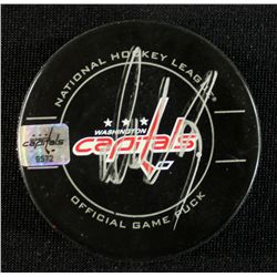 Alexander Ovechkin Signed Official Game Hockey Puck (Capitals COA)