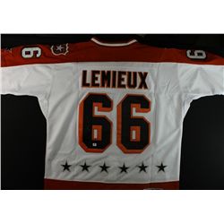 Mario Lemieux Signed Wales All-Star Jersey (GA COA)