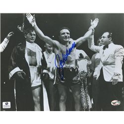 Jake LaMotta Signed 8x10 Photo (GA COA)
