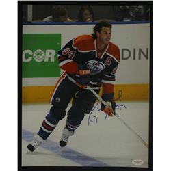 Ryan Smith Signed Oilers 11x14 Photo (JSA COA)