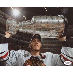 Jonathon Toews Signed Blackhawks 8x10 Photo (JSA COA)