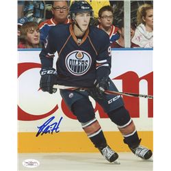 Ryan Nugent-Hopkins Signed Oilers 8x10 Photo (JSA COA)