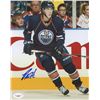 Image 1 : Ryan Nugent-Hopkins Signed Oilers 8x10 Photo (JSA COA)