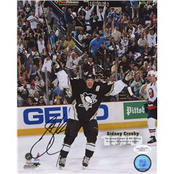 Sidney Crosby Signed Penguins 8x10 Photo (JSA COA)