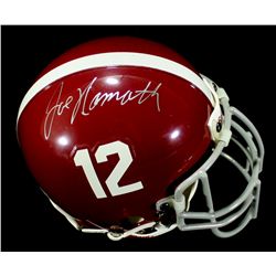 Joe Namath Signed Alabama Mini Helmet (JSA COA)