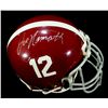 Image 1 : Joe Namath Signed Alabama Mini Helmet (JSA COA)