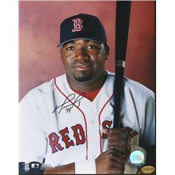 David Ortiz Signed Red Sox 8x10 Photo (Tracercode)