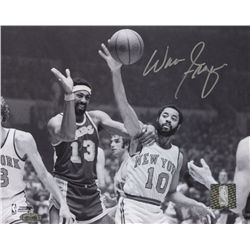 Walt Frazier Signed Knicks 8x10 Photo (Steiner COA)