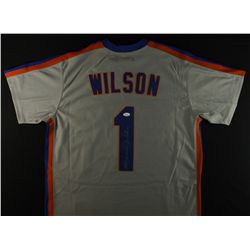 Mookie Wilson Signed Mets Jersey (JSA)