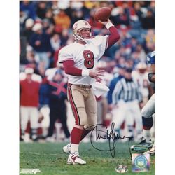 Steve Young Signed 49ers 8x10 Photo (Steiner)