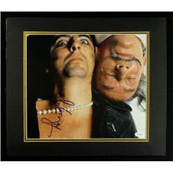 Alice Cooper Signed Custom Matted 16x14 Display (JSA COA)