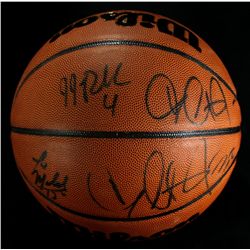 2002-03 Duke Blue Devils Team Signed Basketball: Krzyzewski, Reddick, Duhon, Jones (PA LOA)