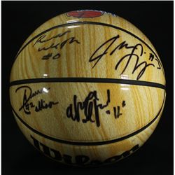 2006-07 UCLA Bruins Team Signed Final Four Basketball: Westbrook, Collison, Afflalo, Shipp (PA LOA)