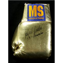 Rafael Ruelas Signed Boxing Glove: Inscribed "IBF Champion" (JSA COA)