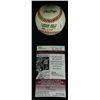 Image 2 : Warren Spahn Signed ONL Baseball: Inscribed "HOF 73" (JSA COA)