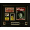 Image 1 : John Lennon of "The Beatles" 16x20 Custom Display Piece with Signed Check Copy