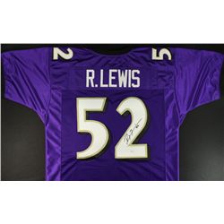 Ray Lewis Signed Ravens Jersey (JSA COA)