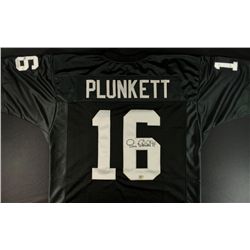 Jim Plunkett Signed Raiders Jersey (AAA COA)