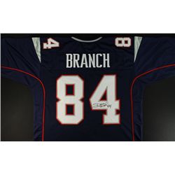 Deion Branch Signed Patriots Jersey (JSA COA)