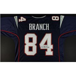 Deion Branch Signed Patriots Jersey (JSA COA)