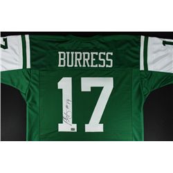 Plaxico Burress Signed Jets Jersey (AAA COA)