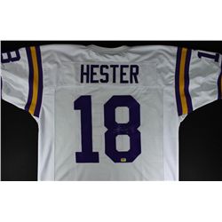 Jacob Hester Signed LSU Jersey (AAA COA)