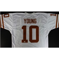 Vince Young Signed Texans Jersey (JSA COA)