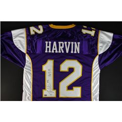 Percy Harvin Signed Vikings Jersey: Inscribed "ROY 09" (AAA COA)