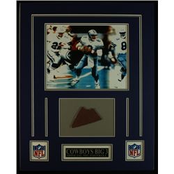 Cowboys Big 3 16x20 Custom Display with Piece of Football